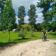 sortie vélo à partir du camping