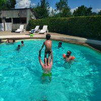 piscine camping roulotte chambre