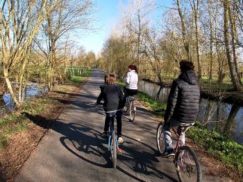 circuit vélo dans le marais poitevin